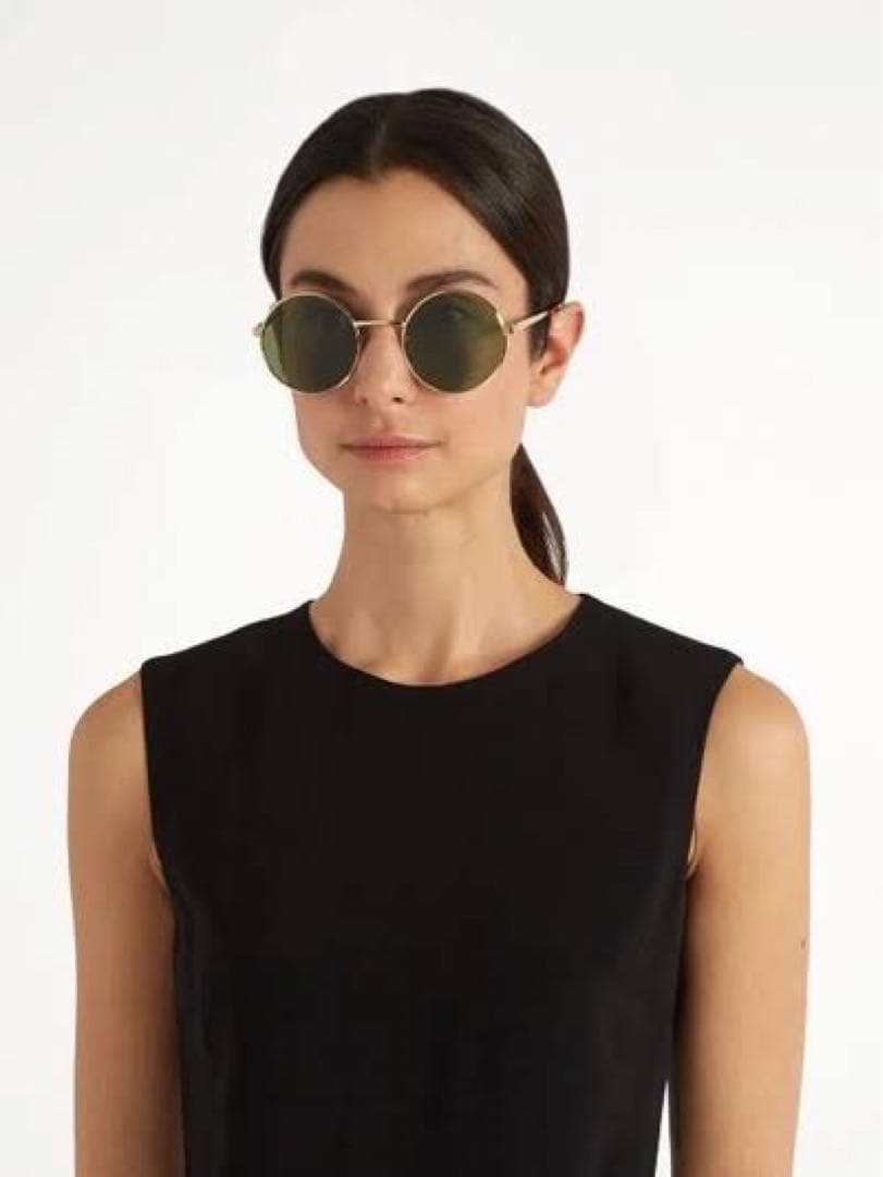 定価約75000 サンローラン SL 136 Zero 002 ゴールド