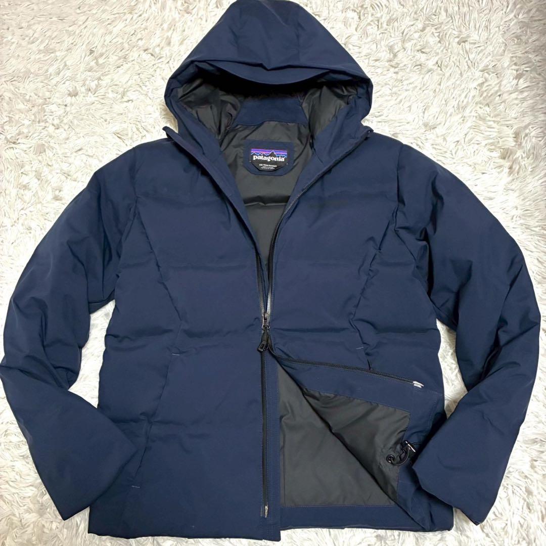 美品⭐️Patagonia ダウンジャケット ジャクソングレイシャー ネイビー