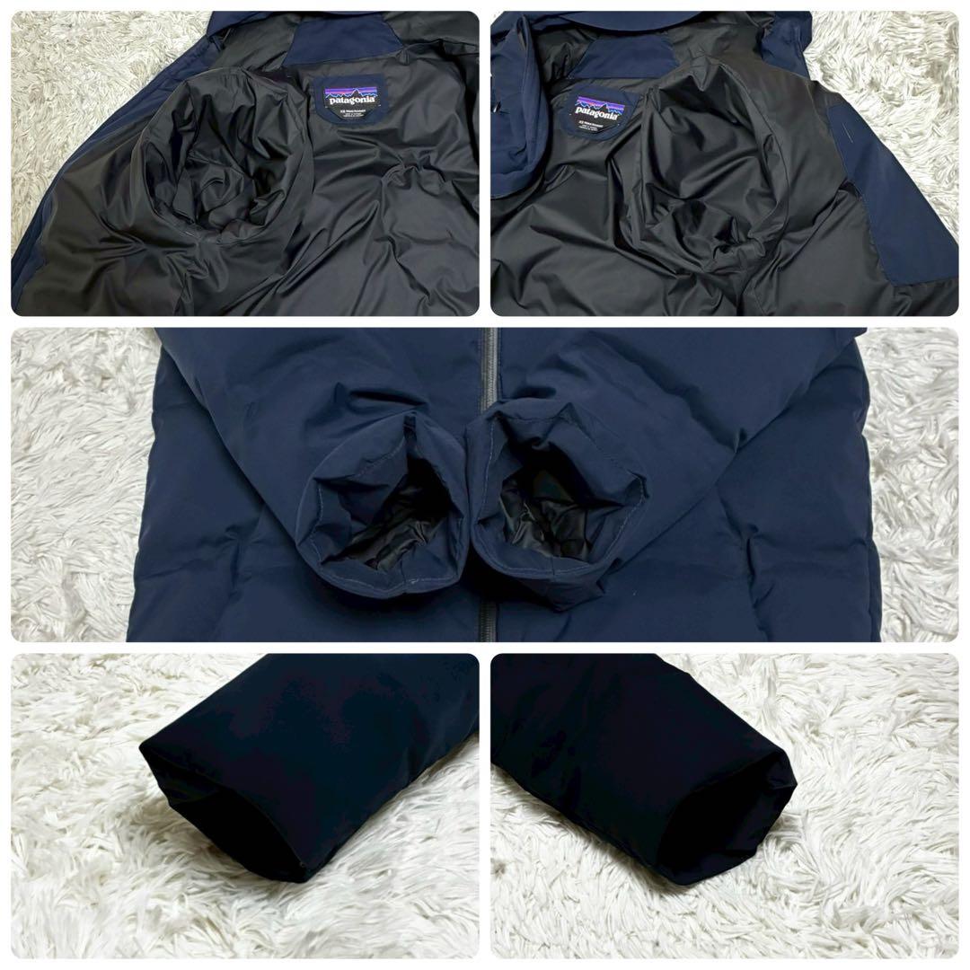 美品⭐️Patagonia ダウンジャケット ジャクソングレイシャー ネイビー