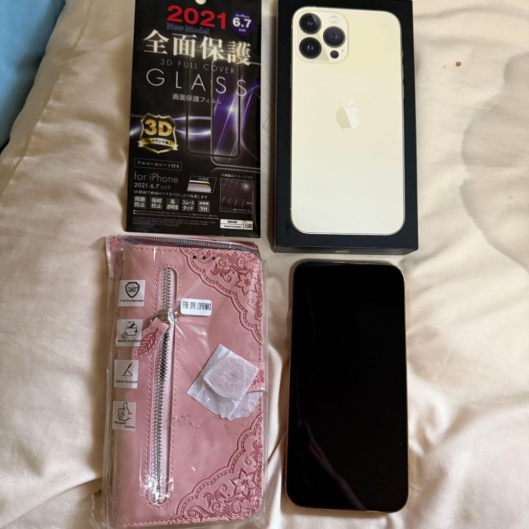 iPhone13proMax ゴールド128GB