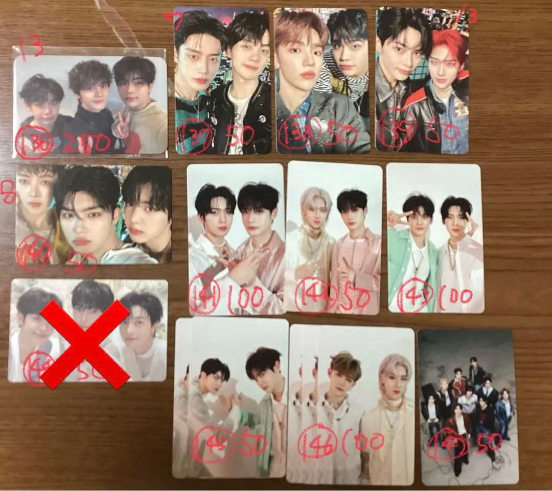 zerobaseone トレカ ゼベワン zb1 封入 特典