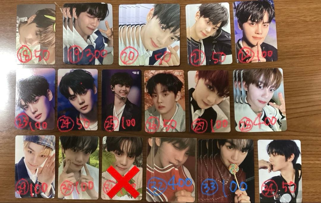 zerobaseone トレカ ゼベワン zb1 封入 特典