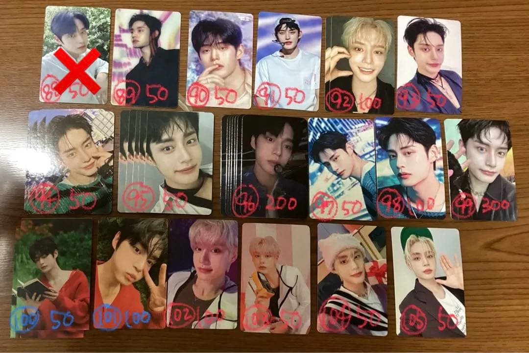 zerobaseone トレカ ゼベワン zb1 封入 特典