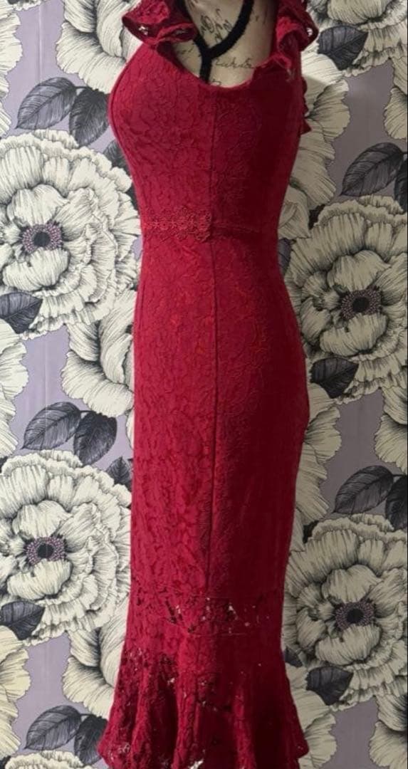 Vanessa Heart (Sugar)キャバドレス ダークレッド