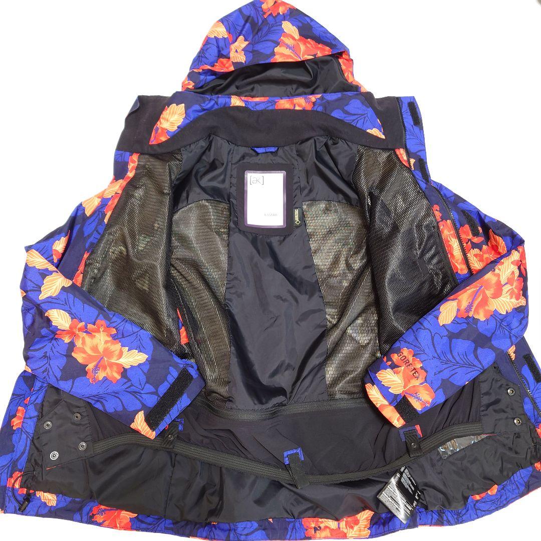 BURTON バートン スノーボードウエアゴアテックス AK ジャケットXS花柄