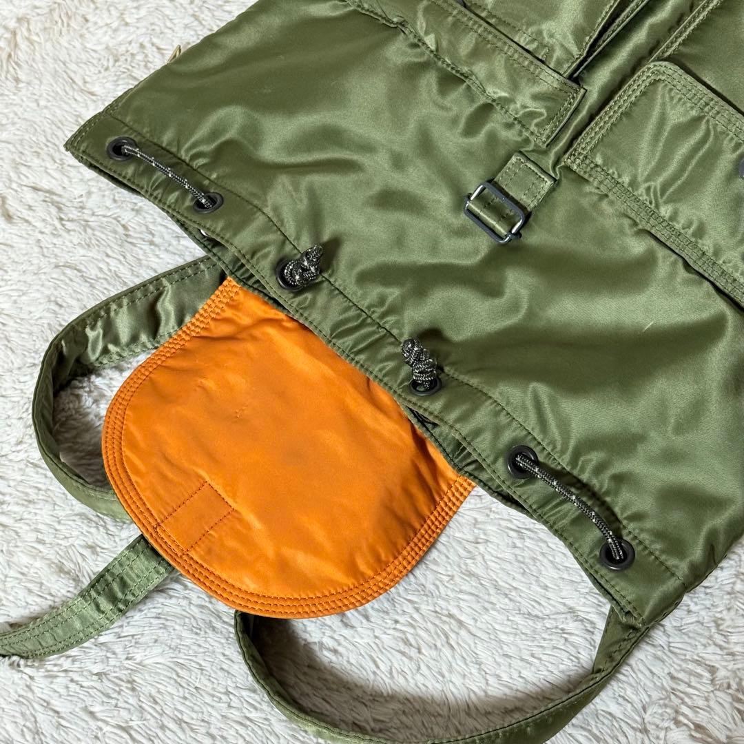 ⭐️未使用級⭐️　PORTER　TANKER　バックパック　カーキ　廃盤　リュック