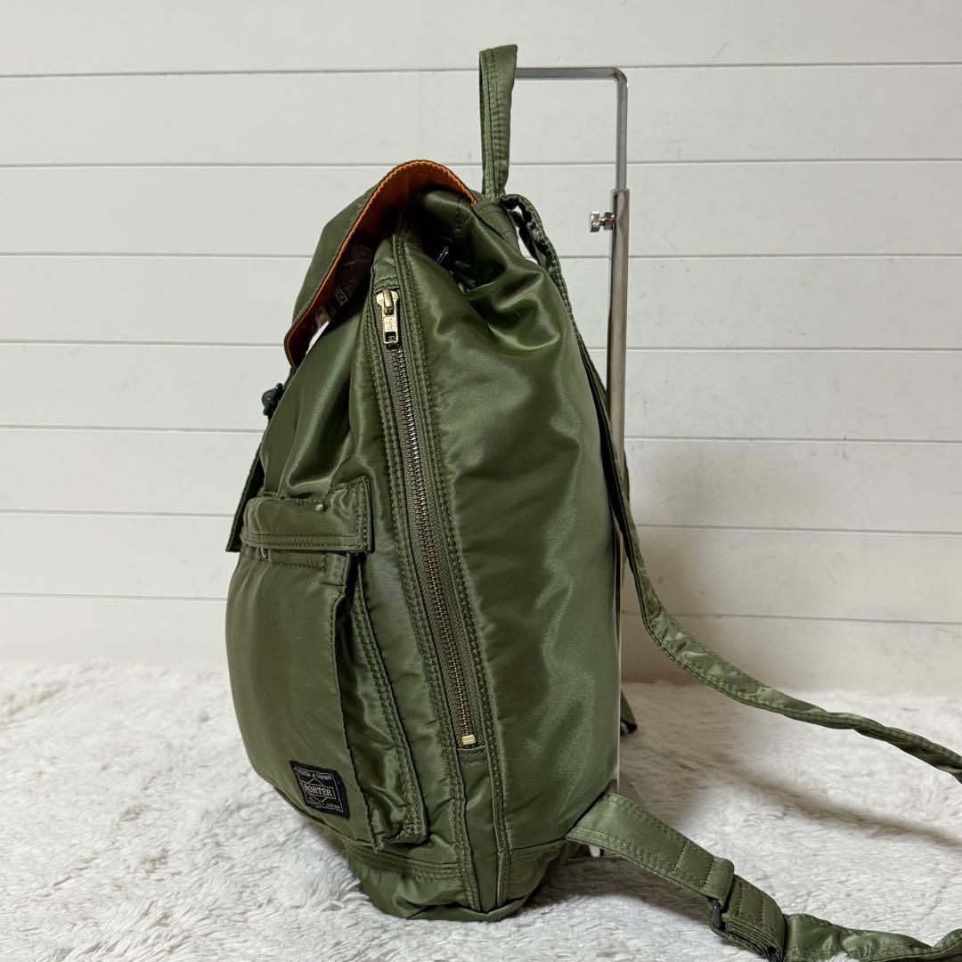 ⭐️未使用級⭐️　PORTER　TANKER　バックパック　カーキ　廃盤　リュック