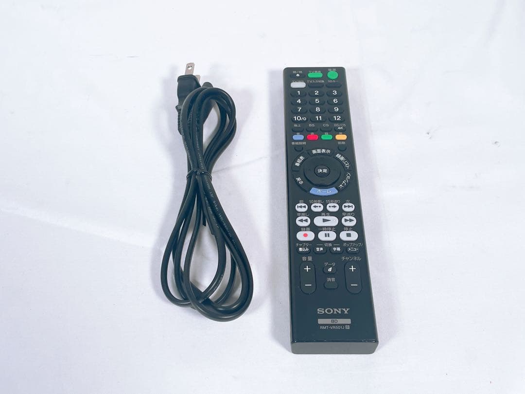 【美品】 SONY ブルーレイレコーダー 4K 3TB BDZ-FBT3000