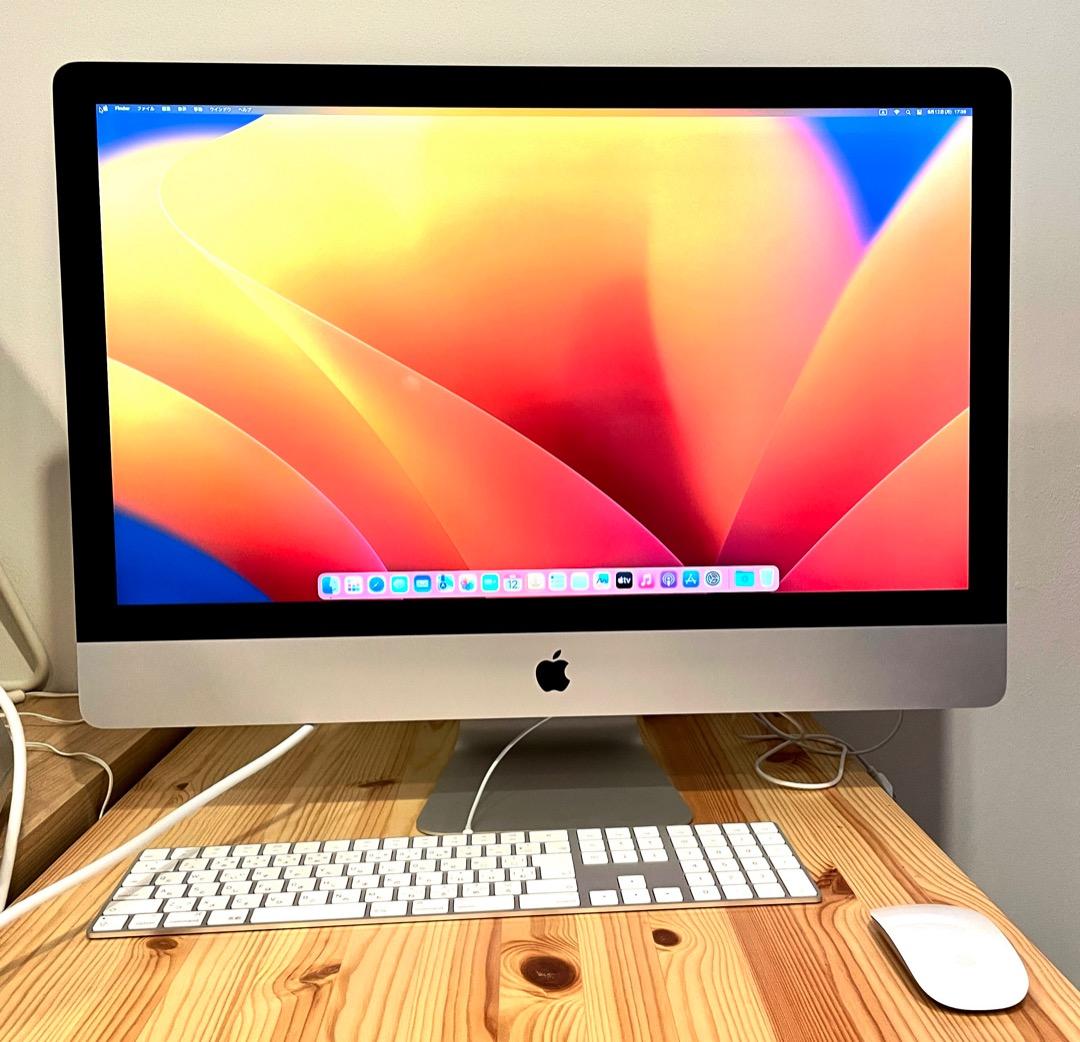 【大幅値引】Apple iMac 27インチRetina 5Kディスプレイモデル
