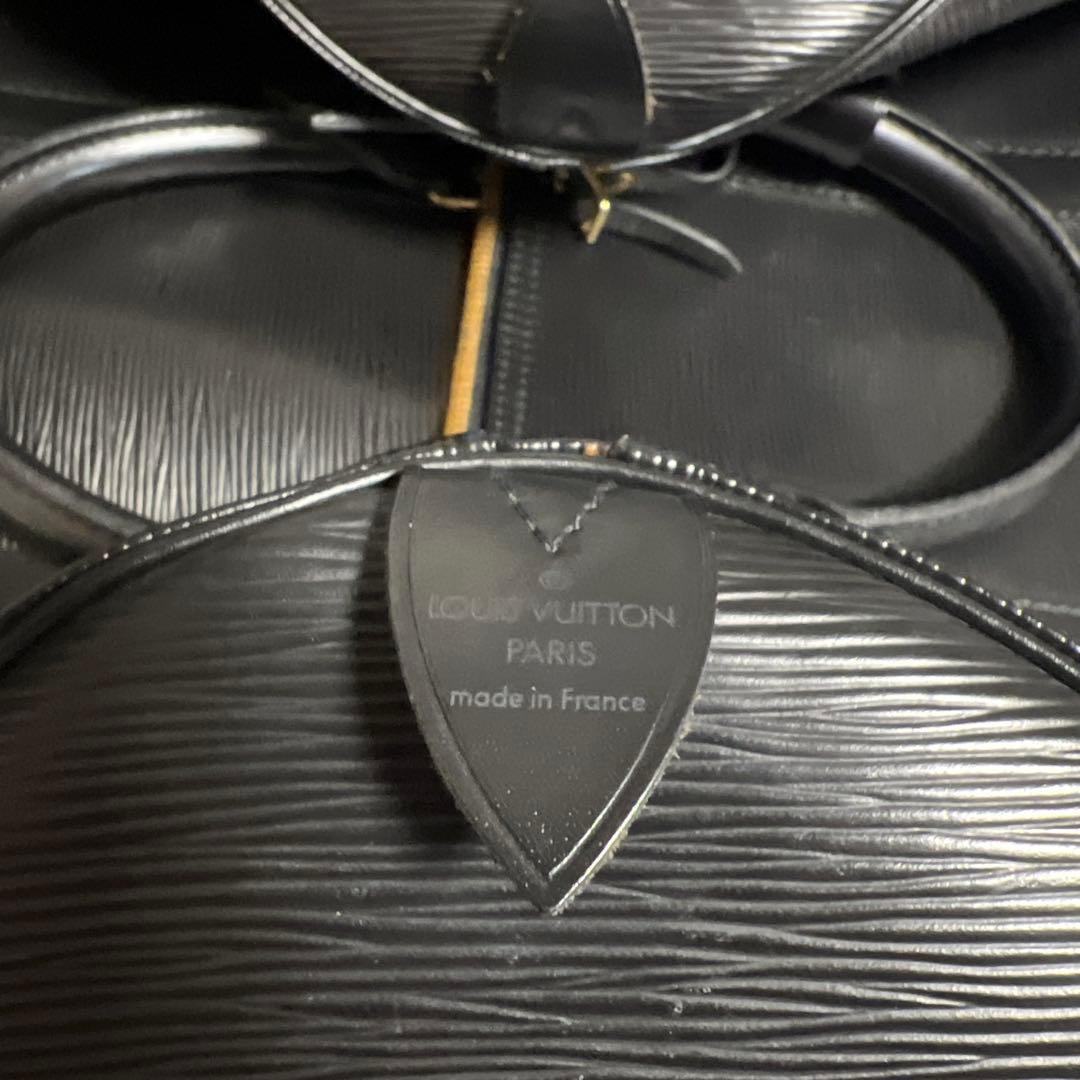Louis Vuitton エピレザー ブラック ボストンバッグ