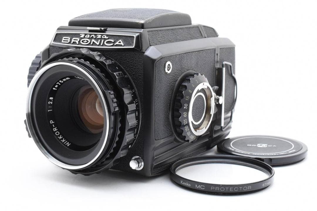 完動品 Zenza BRONICA S2 NIKKOR ｆ2.8 75ｍｍ