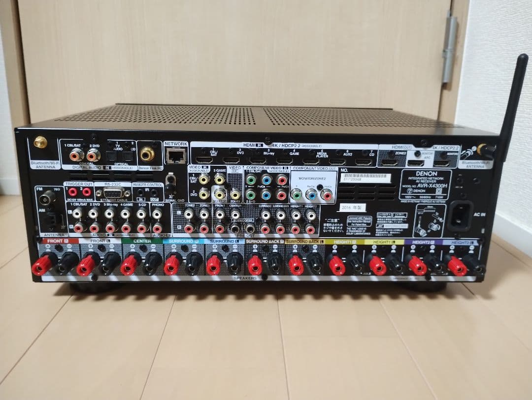 【完動品】DENON AVアンプ AVR-X4300H