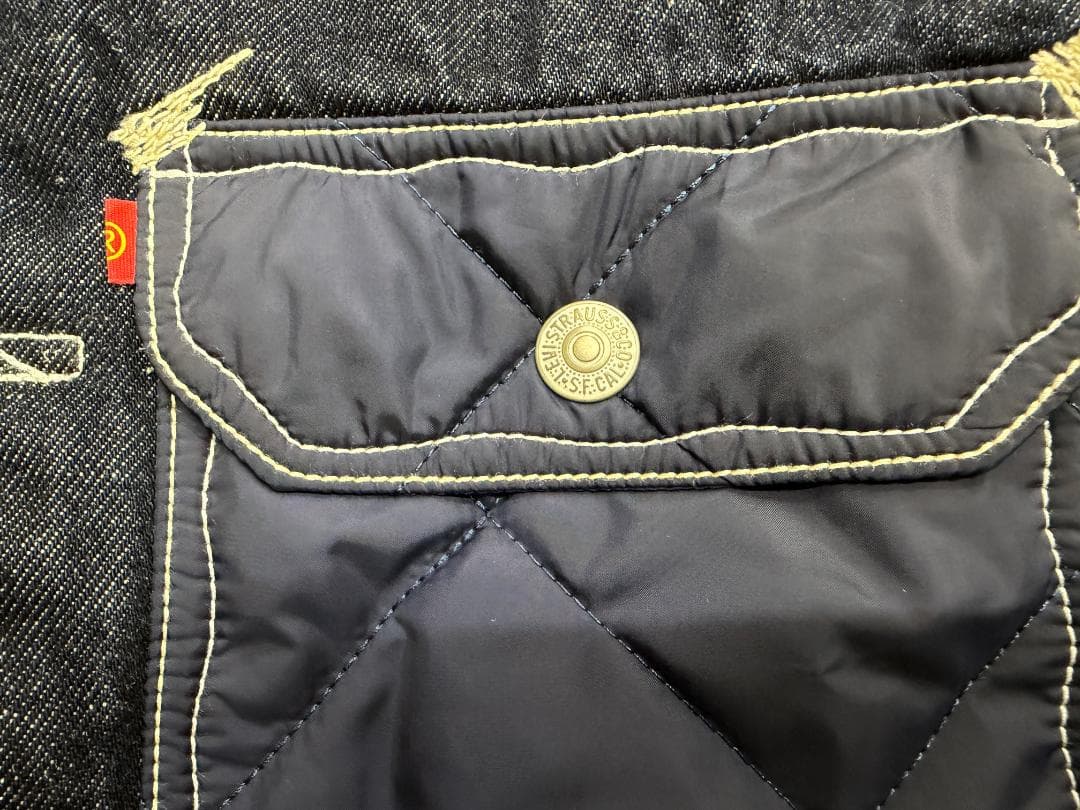 Levi's RED LR QUILT TYPE I トラッカージャケット L