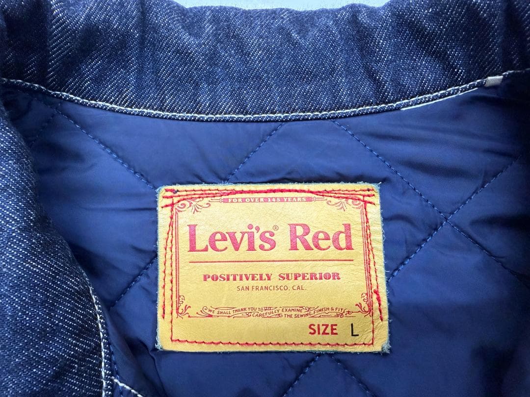 Levi's RED LR QUILT TYPE I トラッカージャケット L