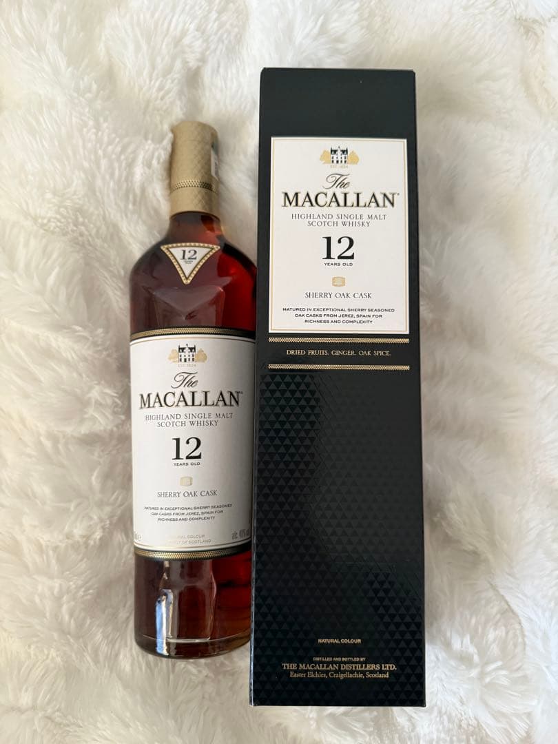 The Macallan 12年 シェリーオークカスク 700ml
