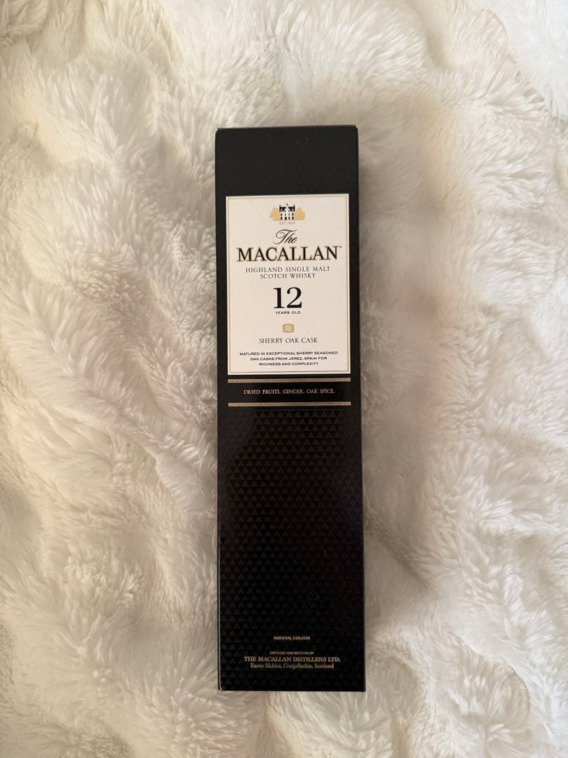 The Macallan 12年 シェリーオークカスク 700ml