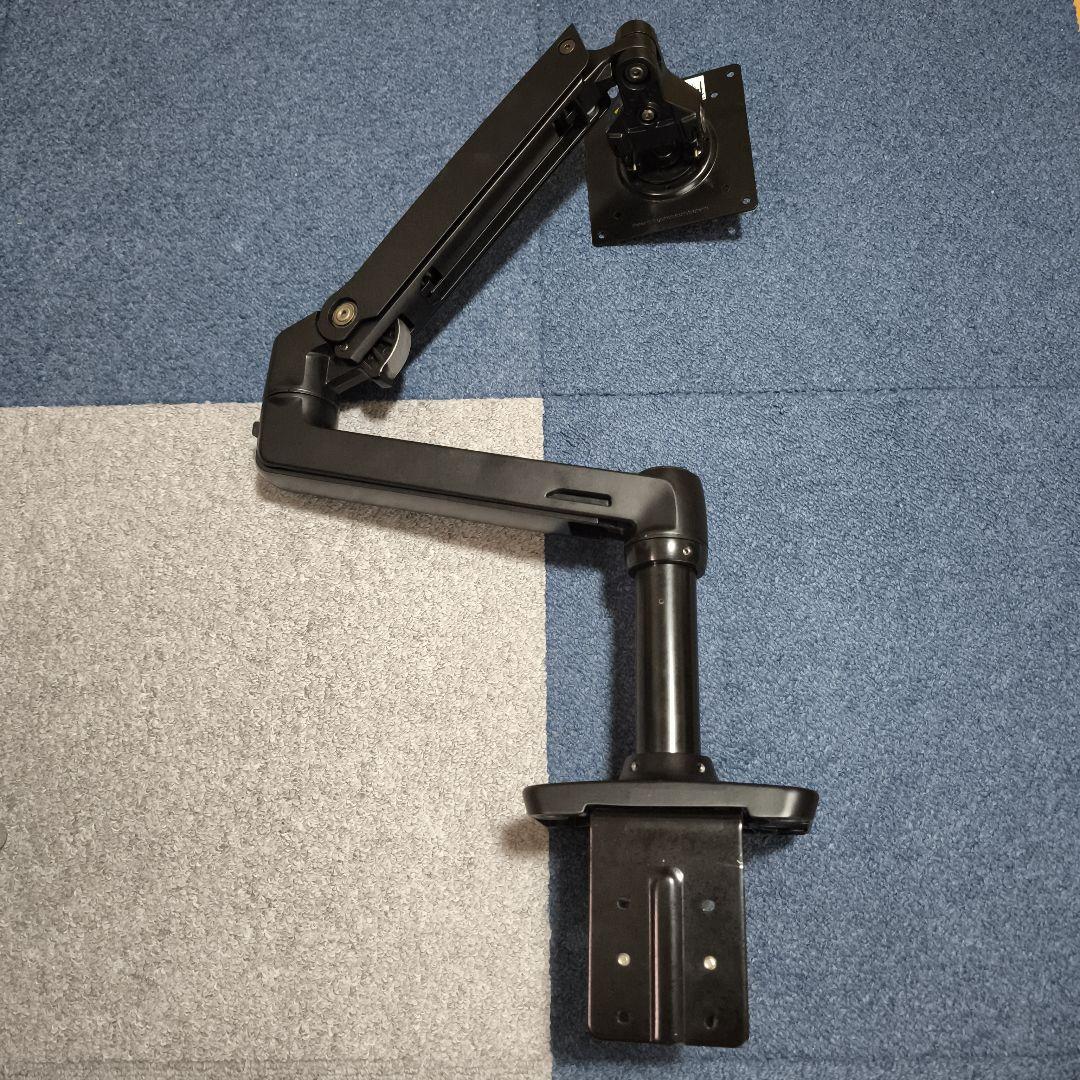 amazon basics モニターアーム 黒 エルゴトロンOEM