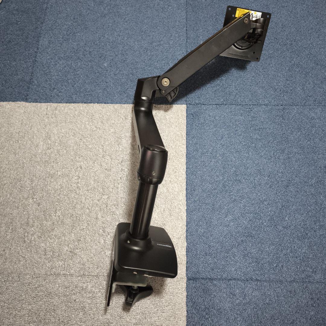 amazon basics モニターアーム 黒 エルゴトロンOEM