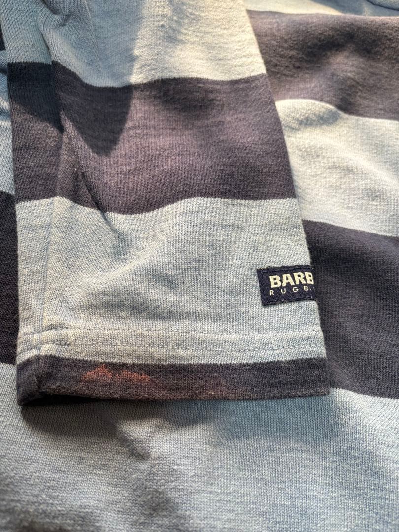 奥田民生氏×BARBARIAN 長袖ラグビーシャツ クルーネック