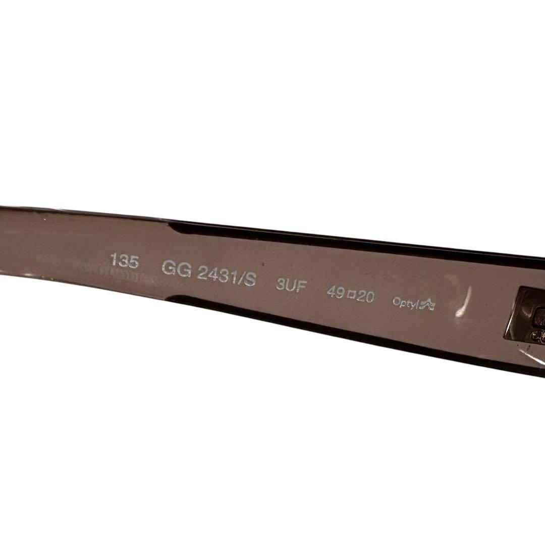 希少 正規 90s GUCCI グッチ トムフォード期 サングラス パープル