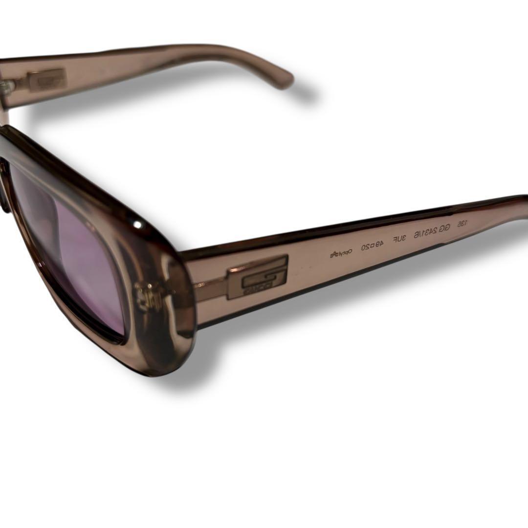 希少 正規 90s GUCCI グッチ トムフォード期 サングラス パープル