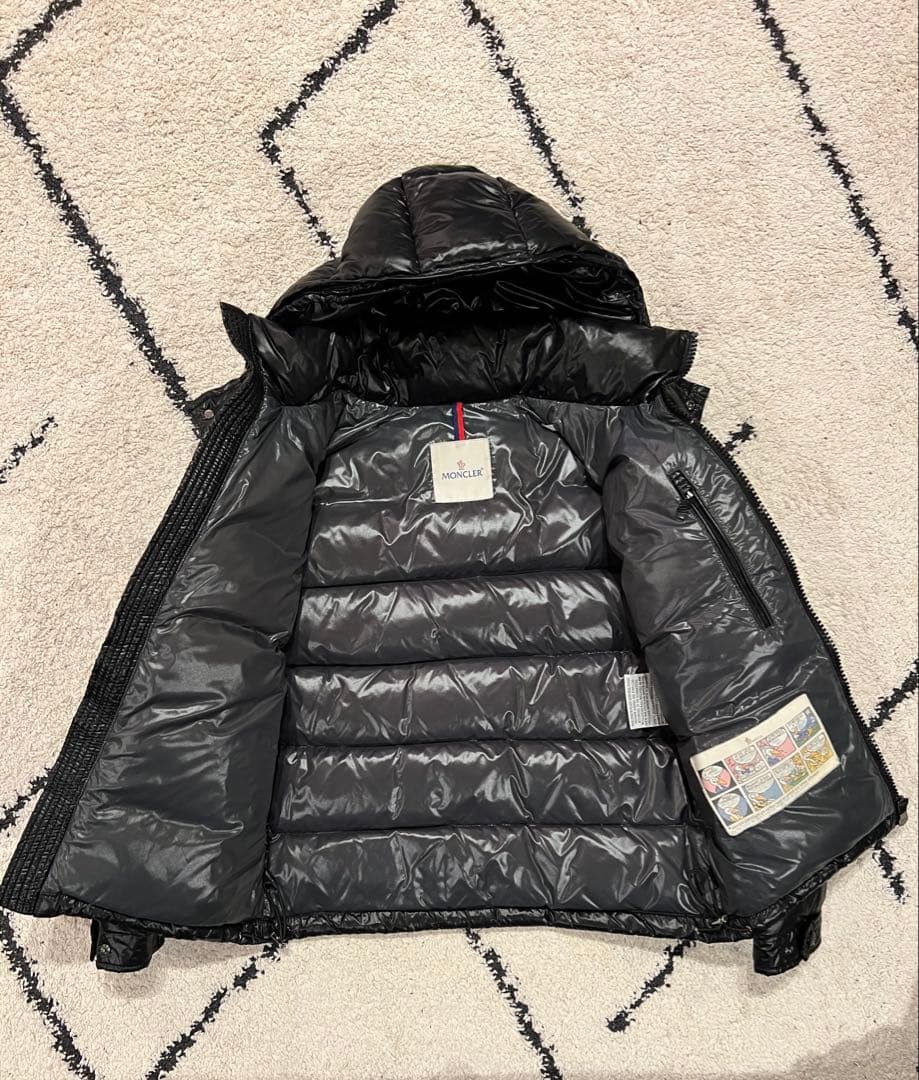 MONCLER ダウンジャケット ブラック（サイズ0）