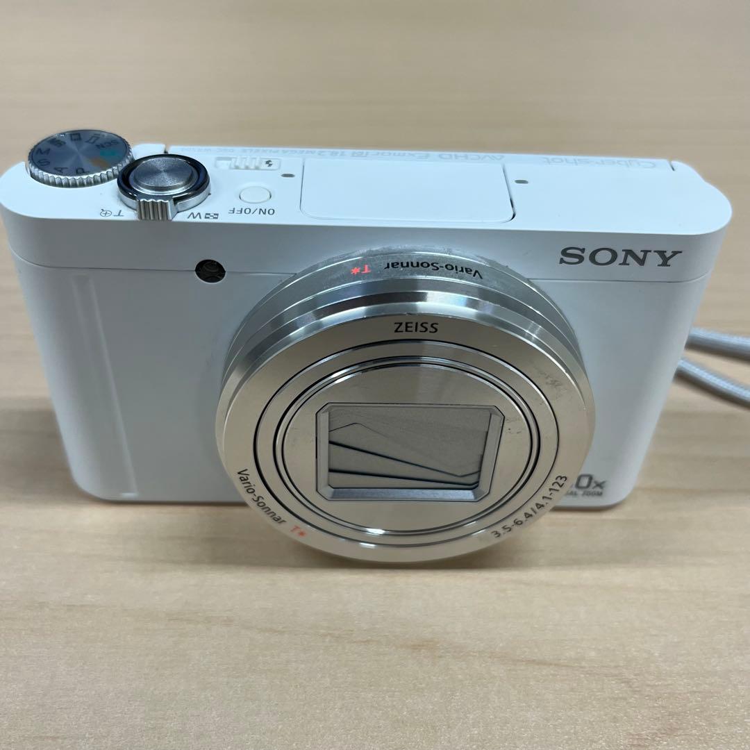 SONY Cyber-shot DSC-WX500 ホワイト　コンデジ 訳あり品
