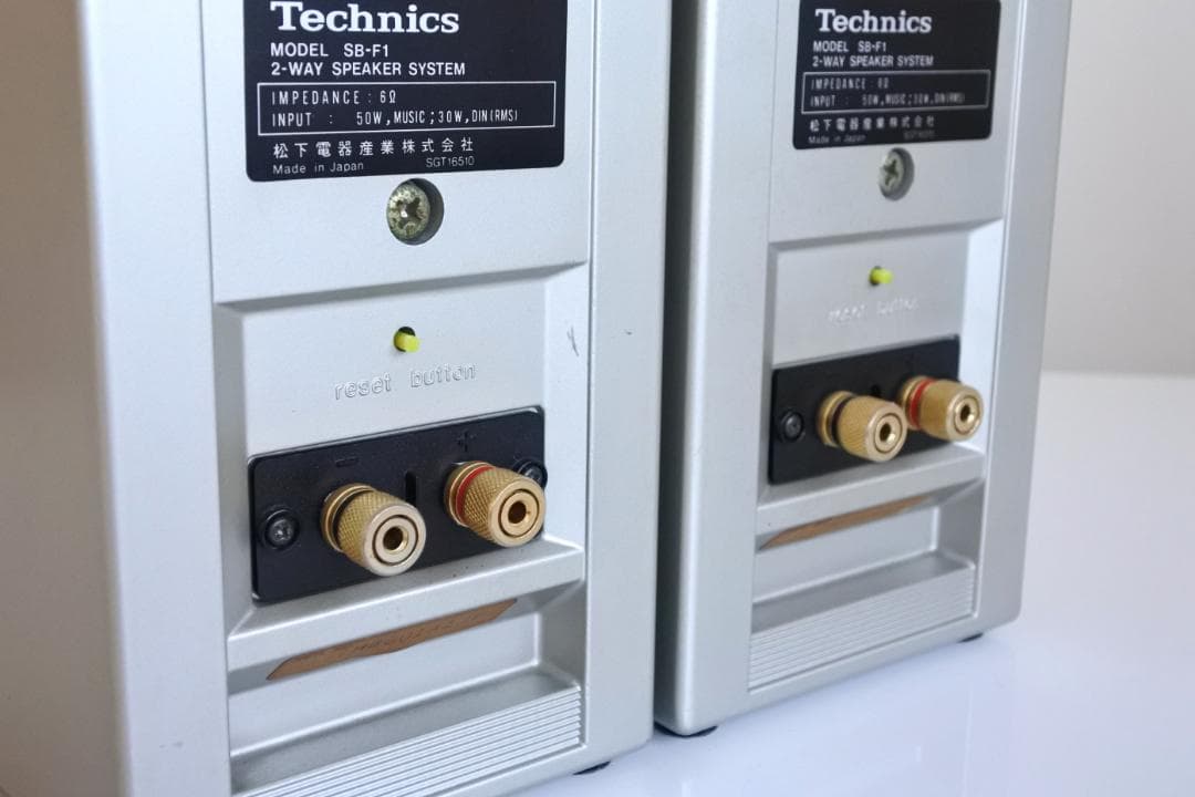Technics SB-F1 2WAYスピーカー オーバーホール製品 正常動作品