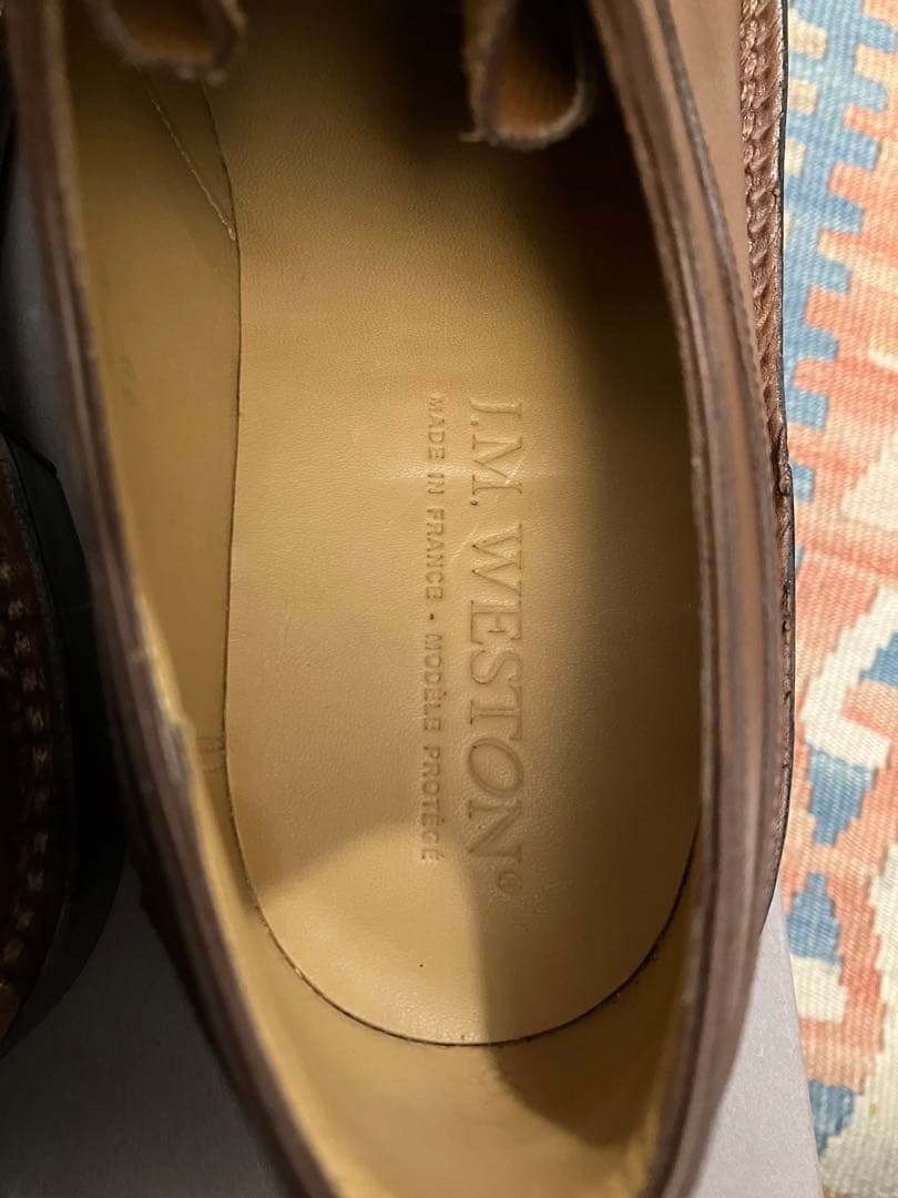 jmweston 677 ハントダービー　新品未使用　シューツリー付き　6D