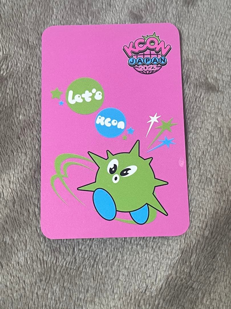 NiziU マユカ　kcon behind postbook 特典　トレカ