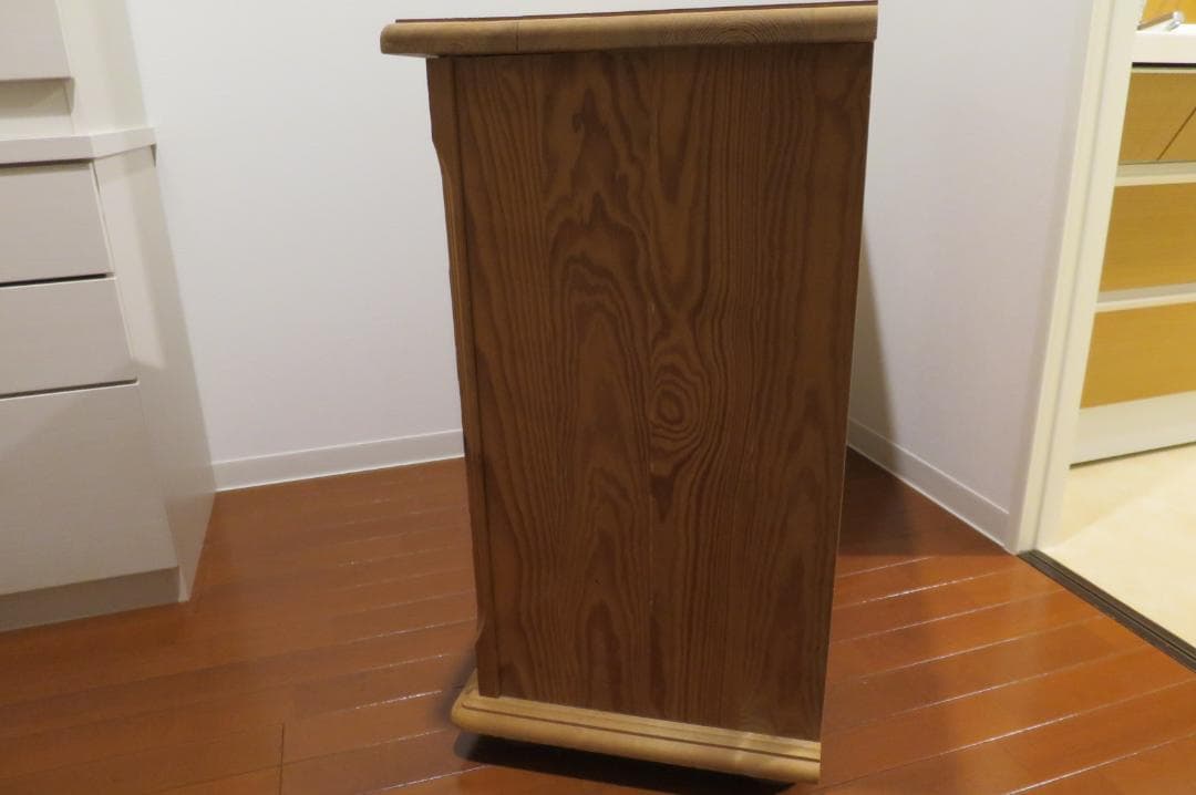 ビンテージパイン材★リビングチェスト　カントリースタイル　無垢材