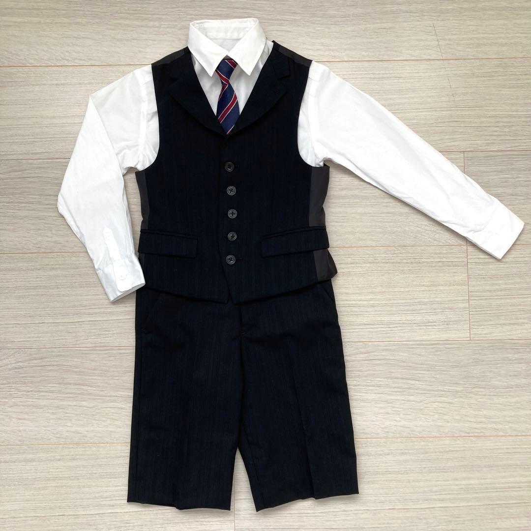 【COMME CA FILLE スーツ 120】男児 入学式 卒園式 フォーマル