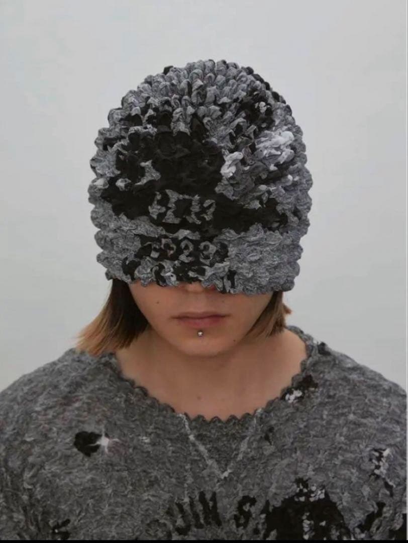帽子 MASU POPCORN MASK(GRAY)