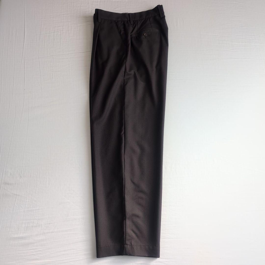 Cornier ウールスラックス ダークブラウン L