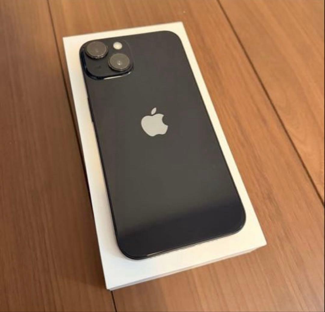 iPhone14 128GB ミッドナイト　SIMフリー 84%備品箱付