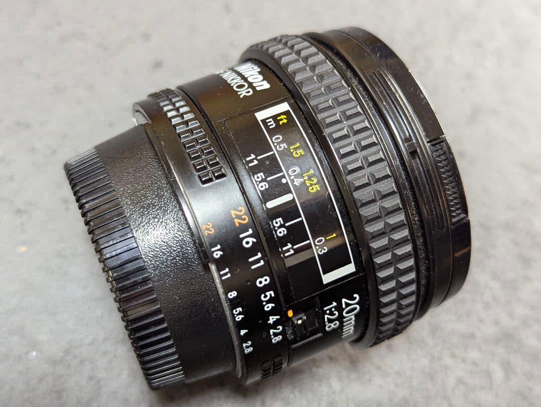 美品! Nikon EF 20mm f/2.8 レンズ