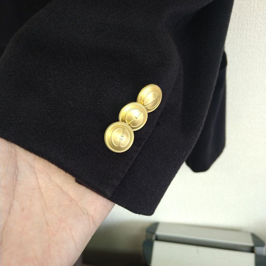 希少 グッチ オールドグッチ ダブル テーラードジャケット 金ボタン ジャケット