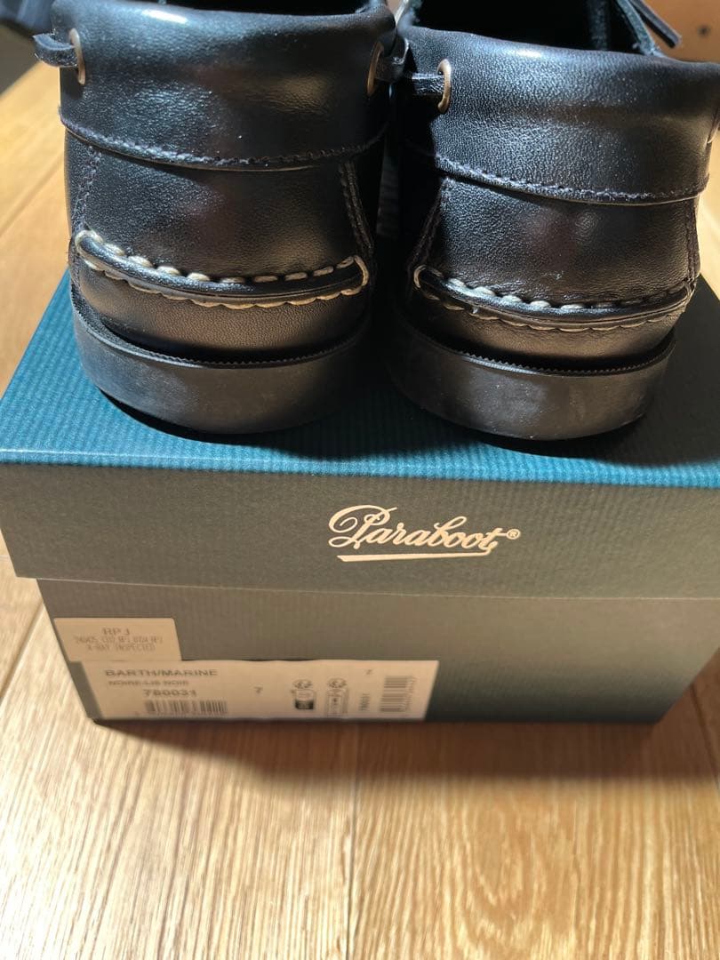 Paraboot パラブーツ Barth バース noir 黒 size7