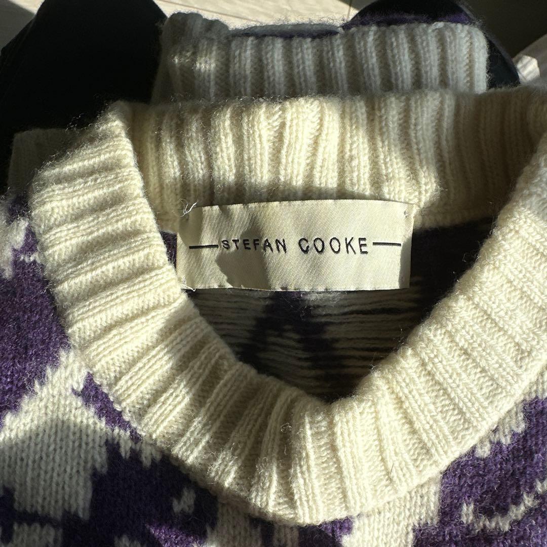 STEFAN COOKE ステファンクック ニット 着画あり