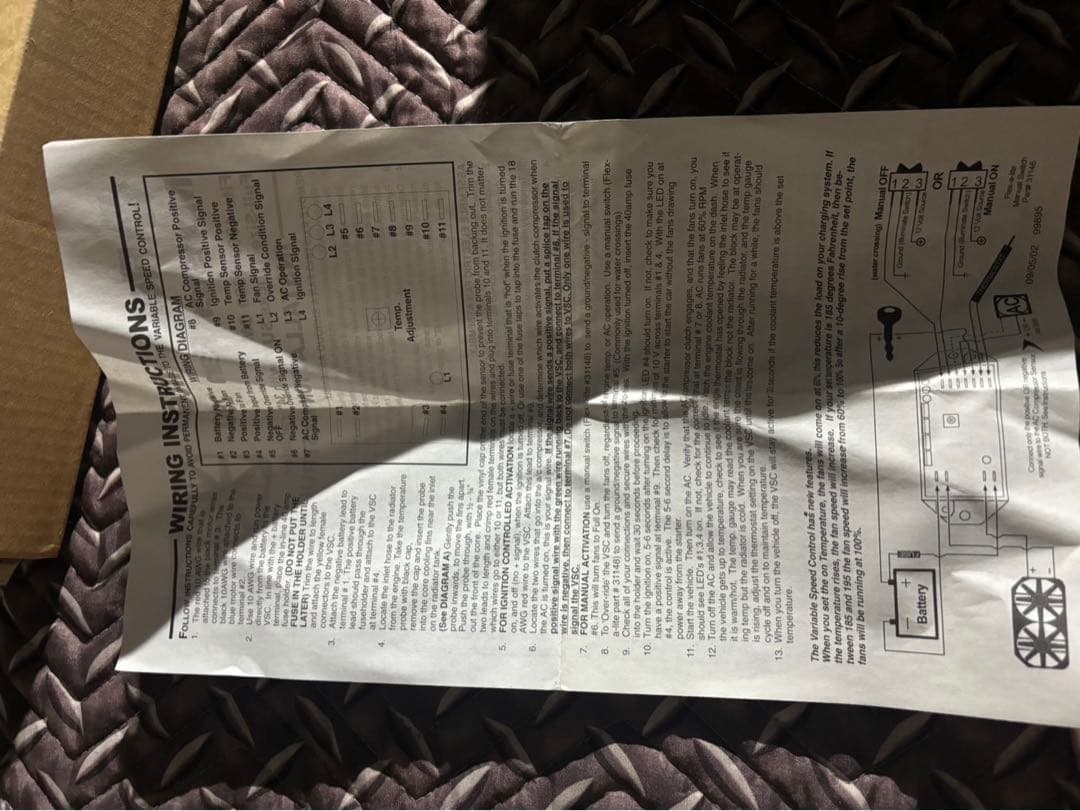 ‎BKB　Flex A Lite ツイン電動ファンキット　シボレー C/K