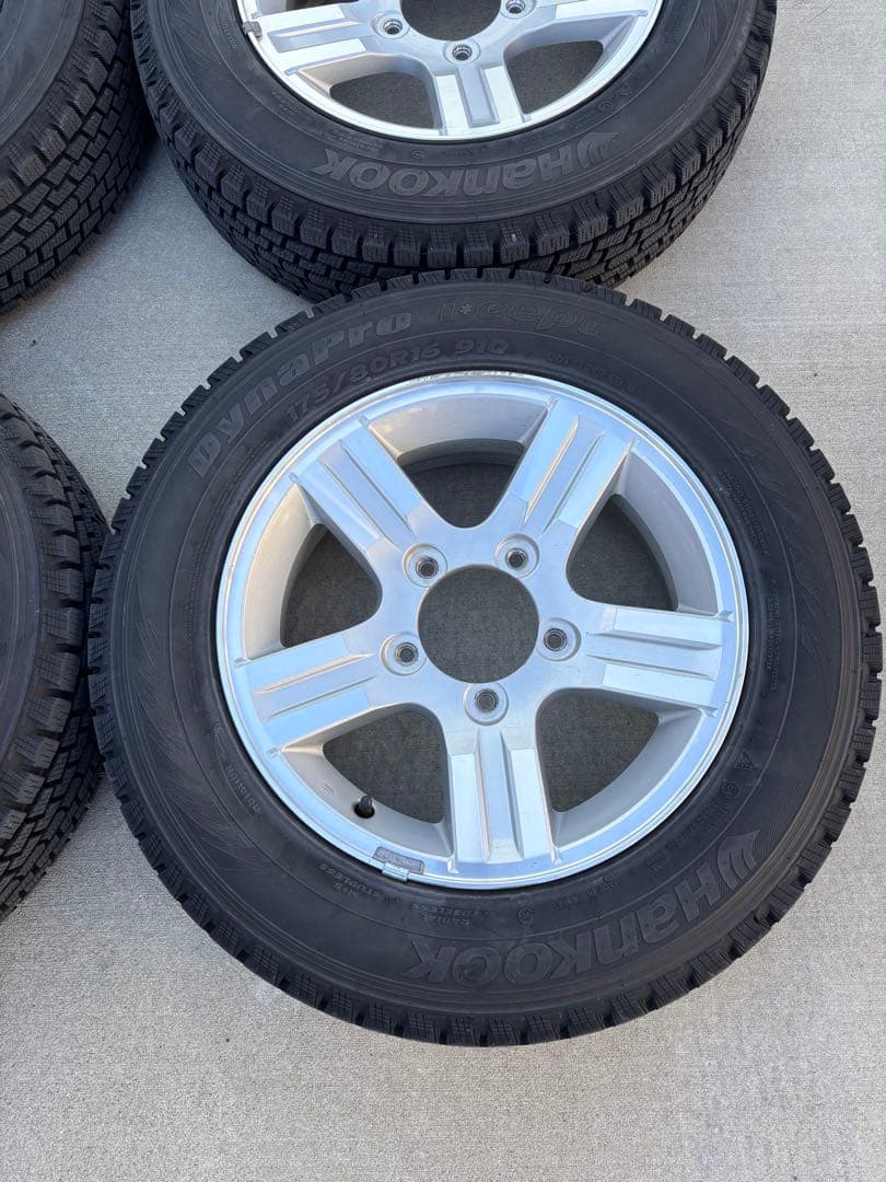 JB23 ジムニー 純正ホイール スタッドレスタイヤセット