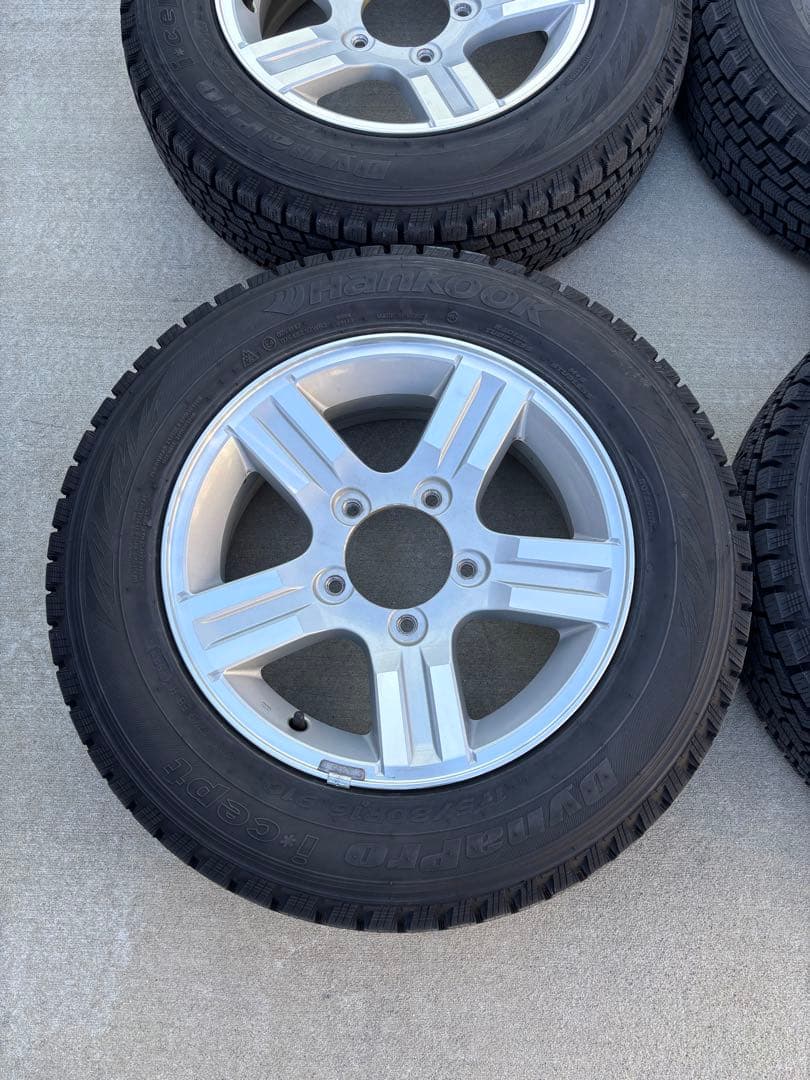 JB23 ジムニー 純正ホイール スタッドレスタイヤセット