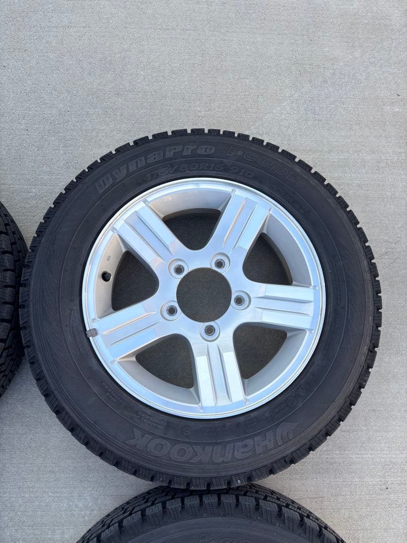 JB23 ジムニー 純正ホイール スタッドレスタイヤセット