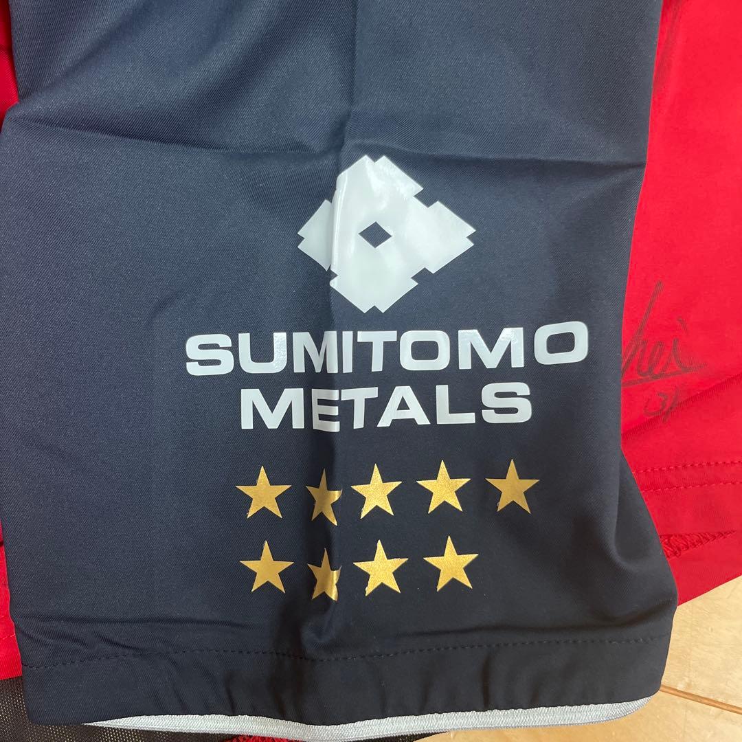 鹿島アントラーズ サイン入りユニフォーム