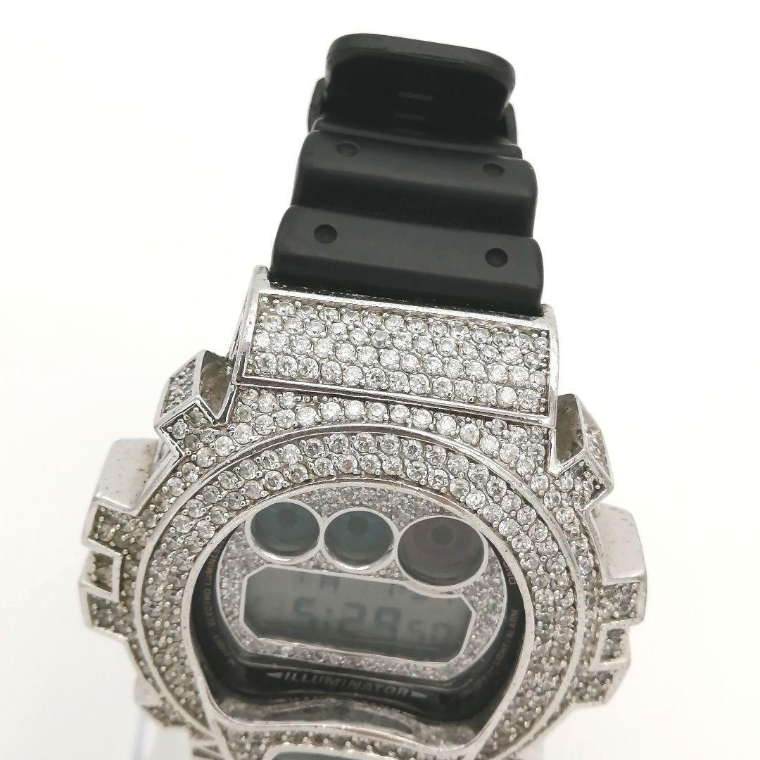 稼働✨ 希少！ G-SHOCK　カスタム　ジルコニア　DW-6900　メンズ