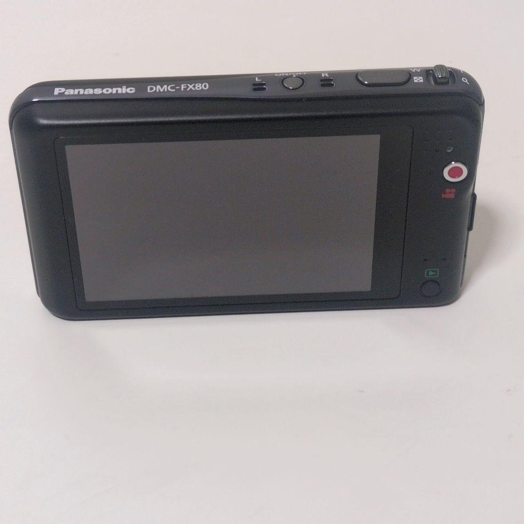 Panasonic 【美品】DMC-FX80 デジタルカメラ ブラック 平成