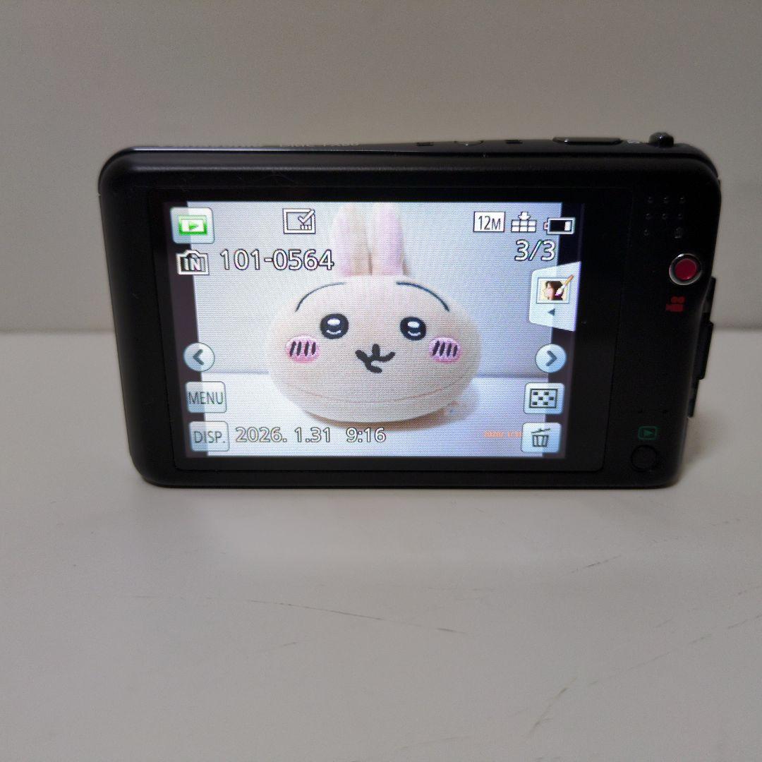 Panasonic 【美品】DMC-FX80 デジタルカメラ ブラック 平成