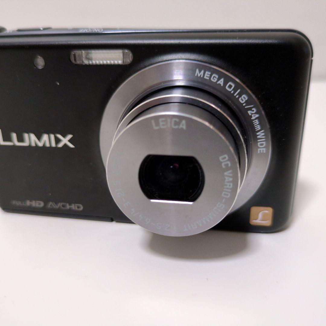 Panasonic 【美品】DMC-FX80 デジタルカメラ ブラック 平成