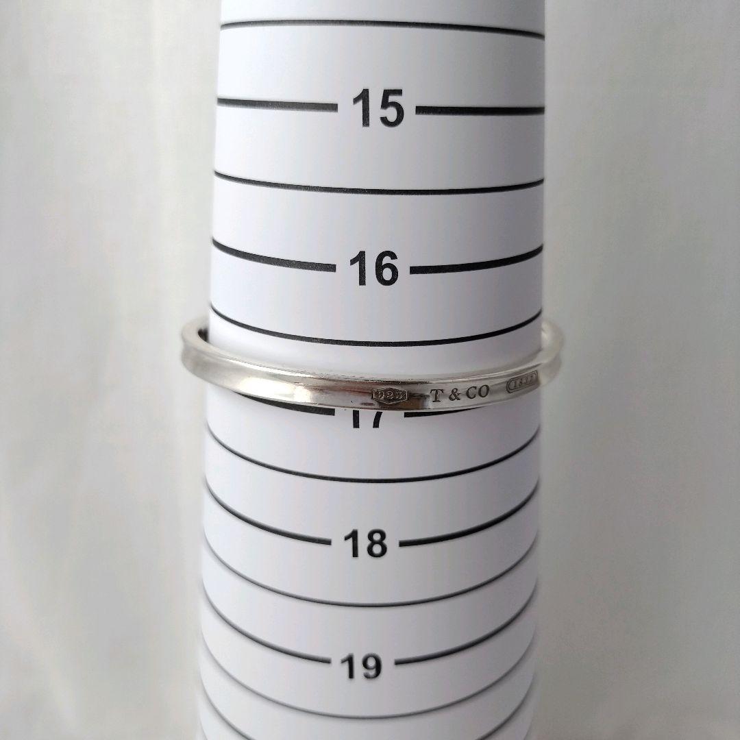 Tiffany＆Co. ナロー カフ バングル 1837 シルバー925