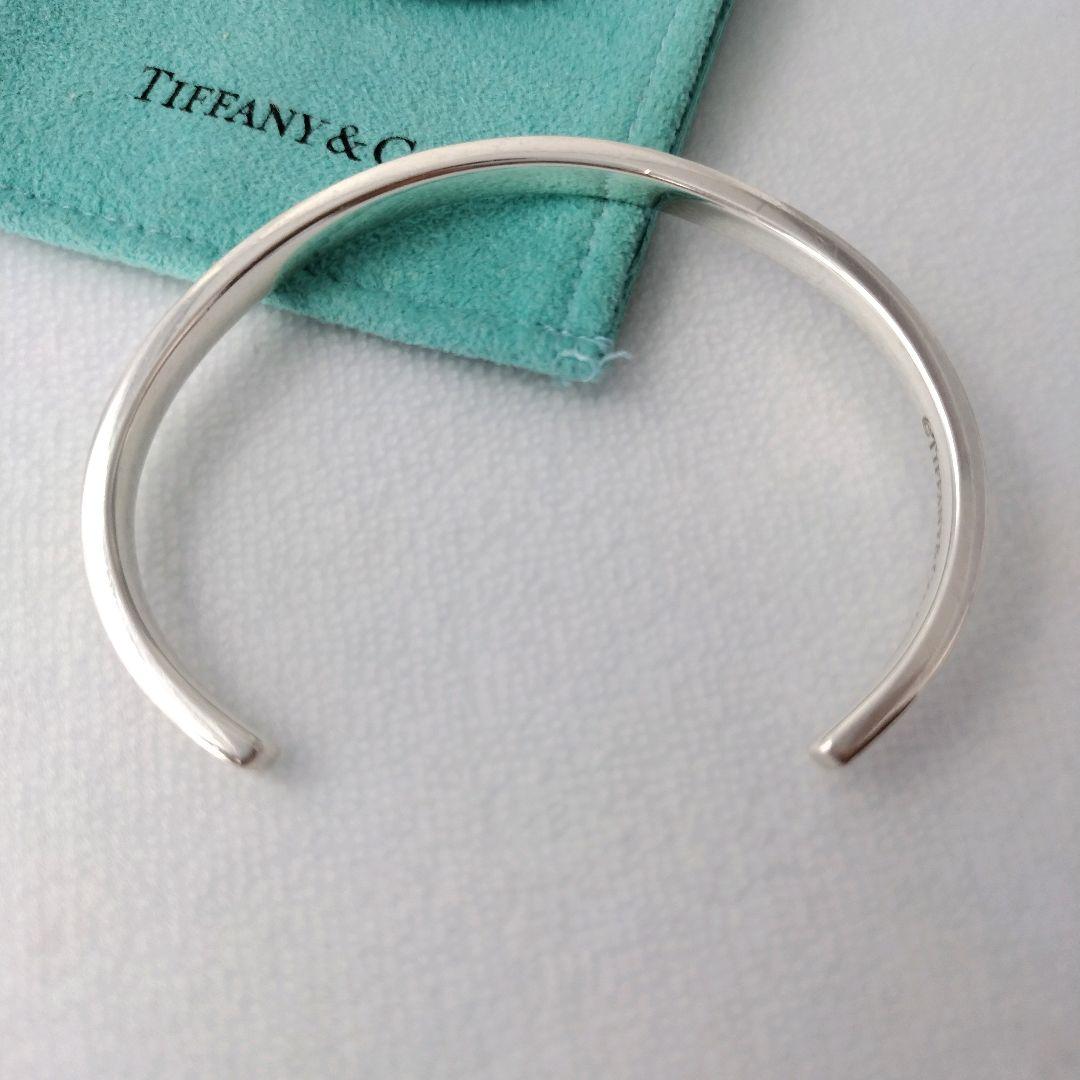 Tiffany＆Co. ナロー カフ バングル 1837 シルバー925